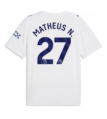 Manchester City Matheus Nunes #27 Tredjetrøje 2026-27 Kortærmet